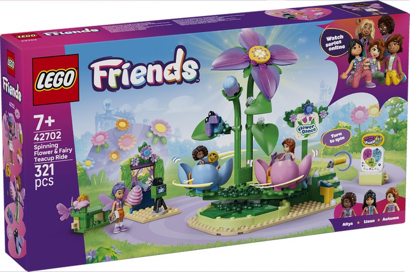 Lego Friends Spinning Flower & Fairy Teacup Ride