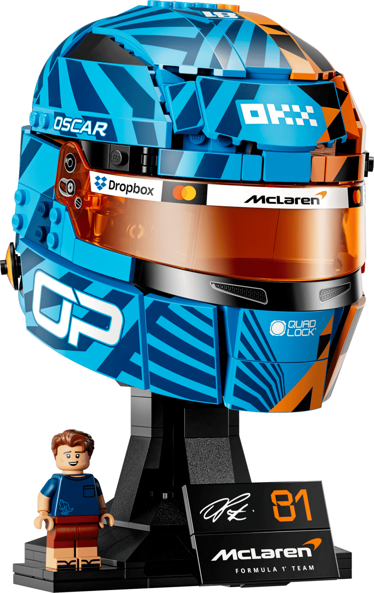 Lego Editions McLaren Mastercard F1 Team Oscar Piastri Helmet