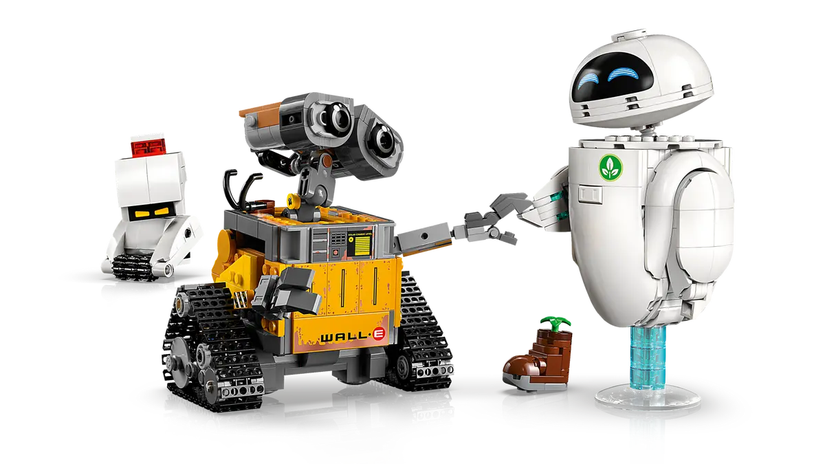 Lego Pixar WALL-E and EVE