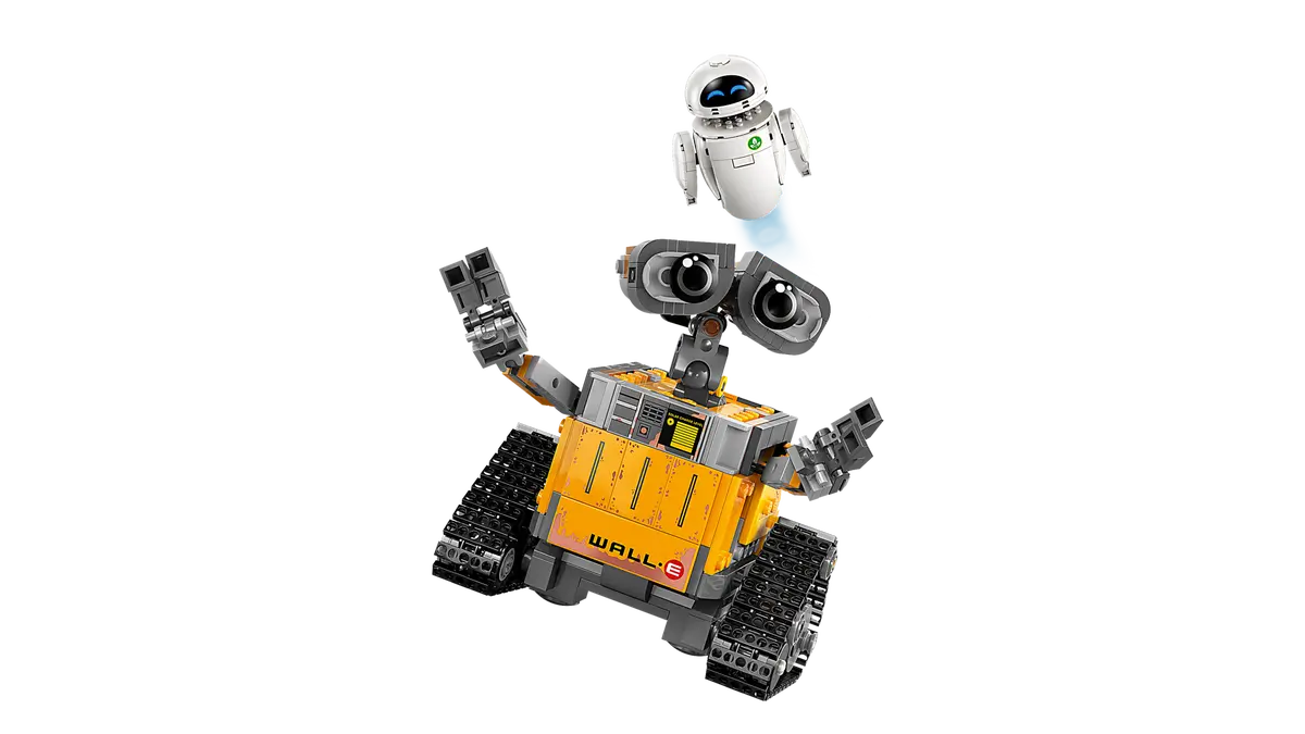 Lego Pixar WALL-E and EVE