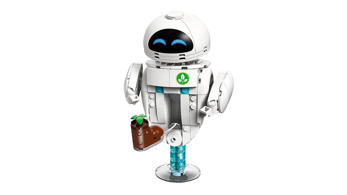 Lego Pixar WALL-E and EVE