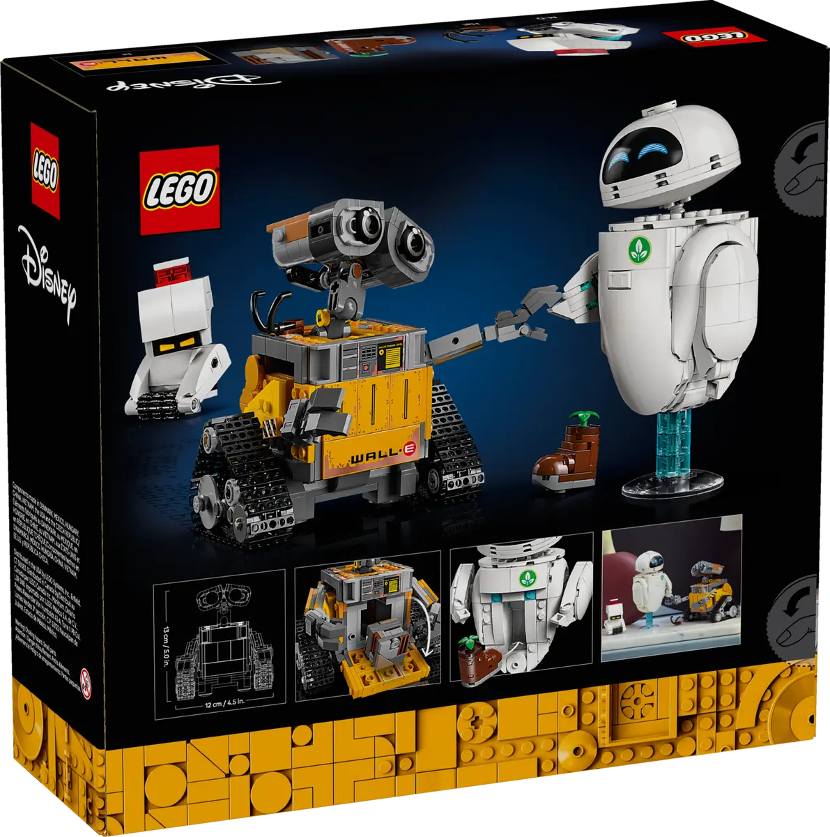 Lego Pixar WALL-E and EVE