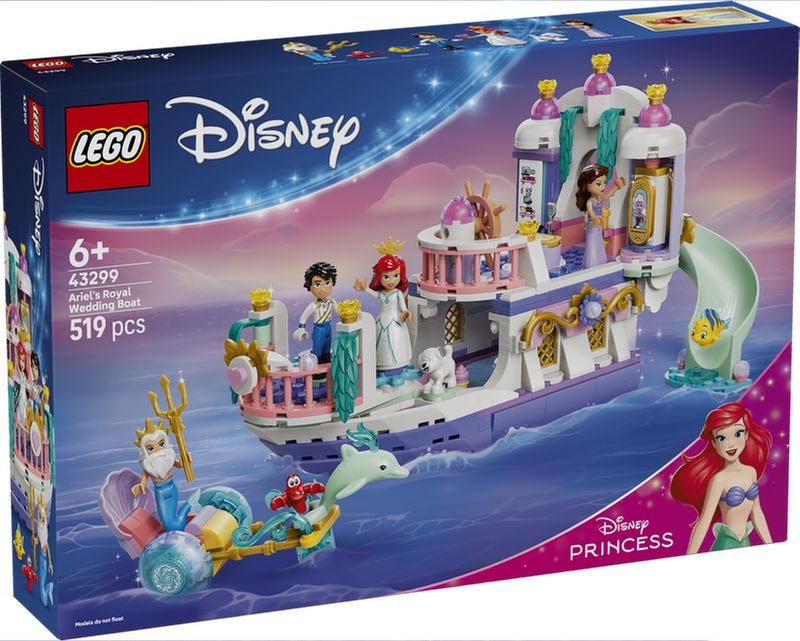 Lego Disney Ariel's Royal Wedding Boat