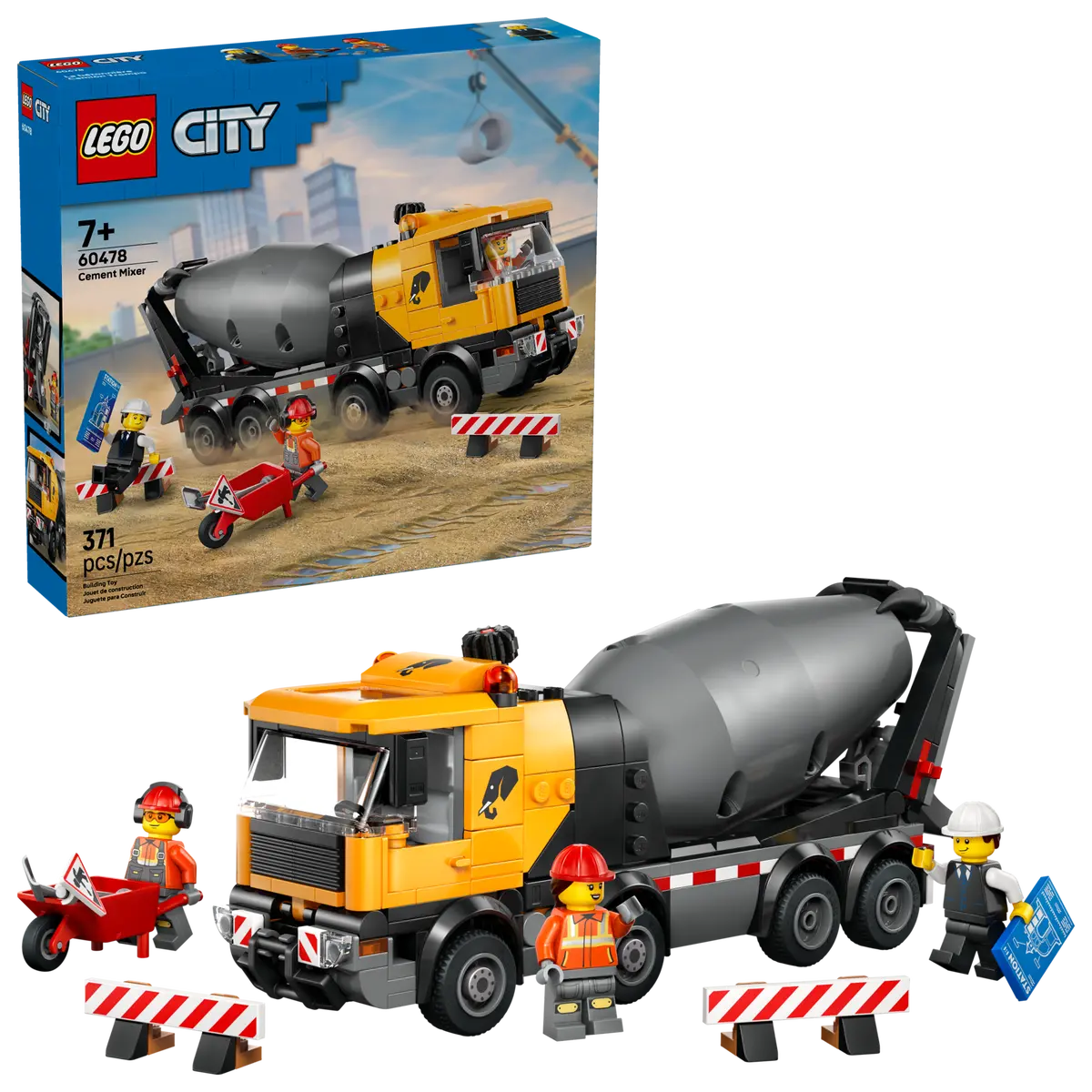 Lego City Cement Mixer