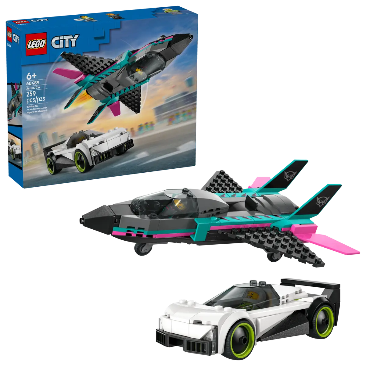 Lego City Jet vs. Car
