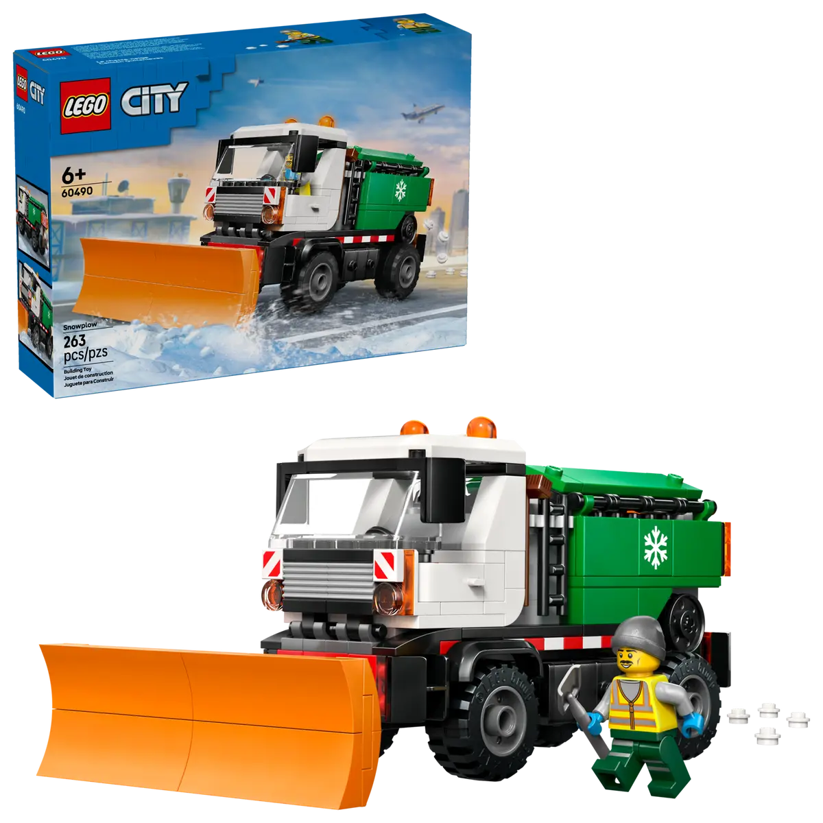 Lego City Snowplow