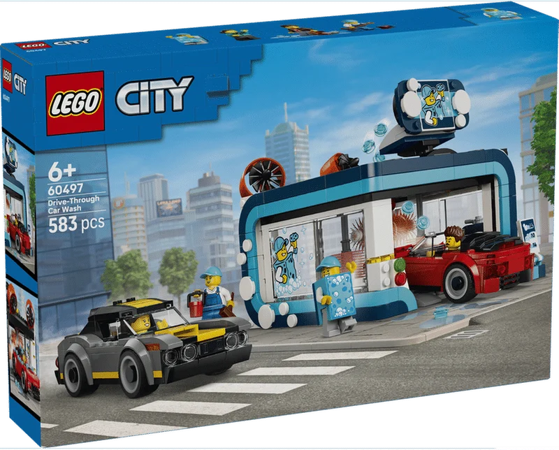Lego City Drive-Through Car Wash