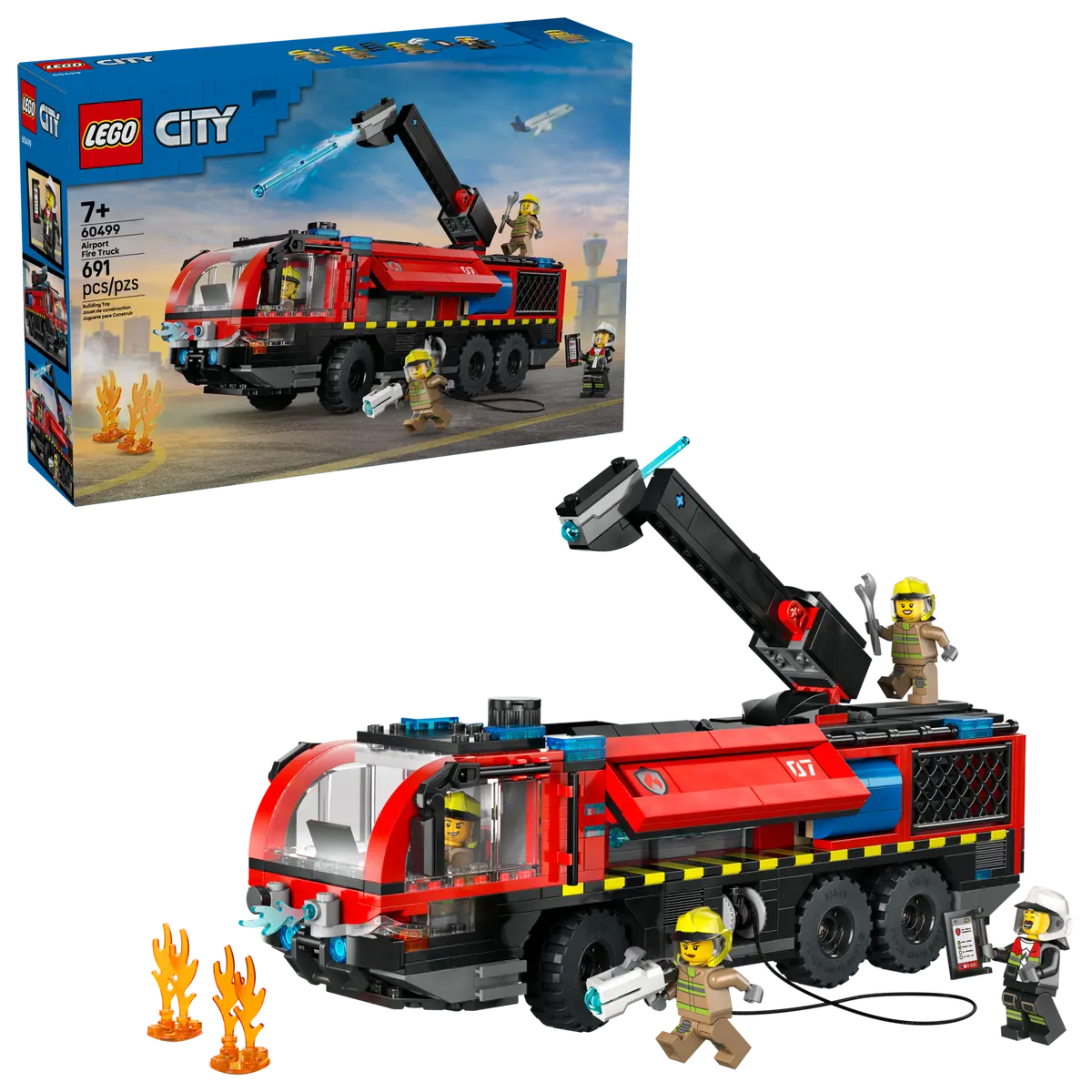 Lego City Airport Fire Truck