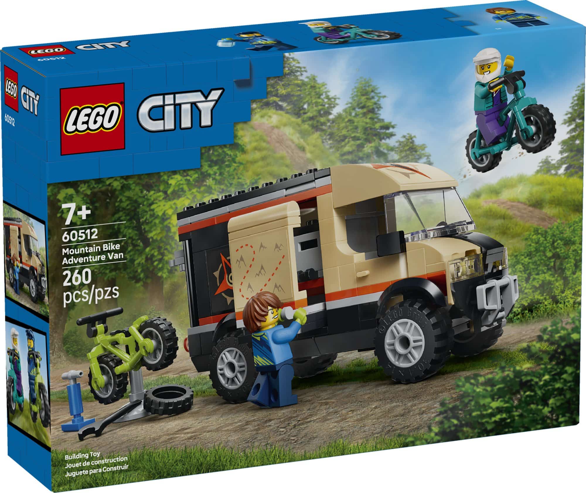 Lego City Mountain Bike Adventure Van