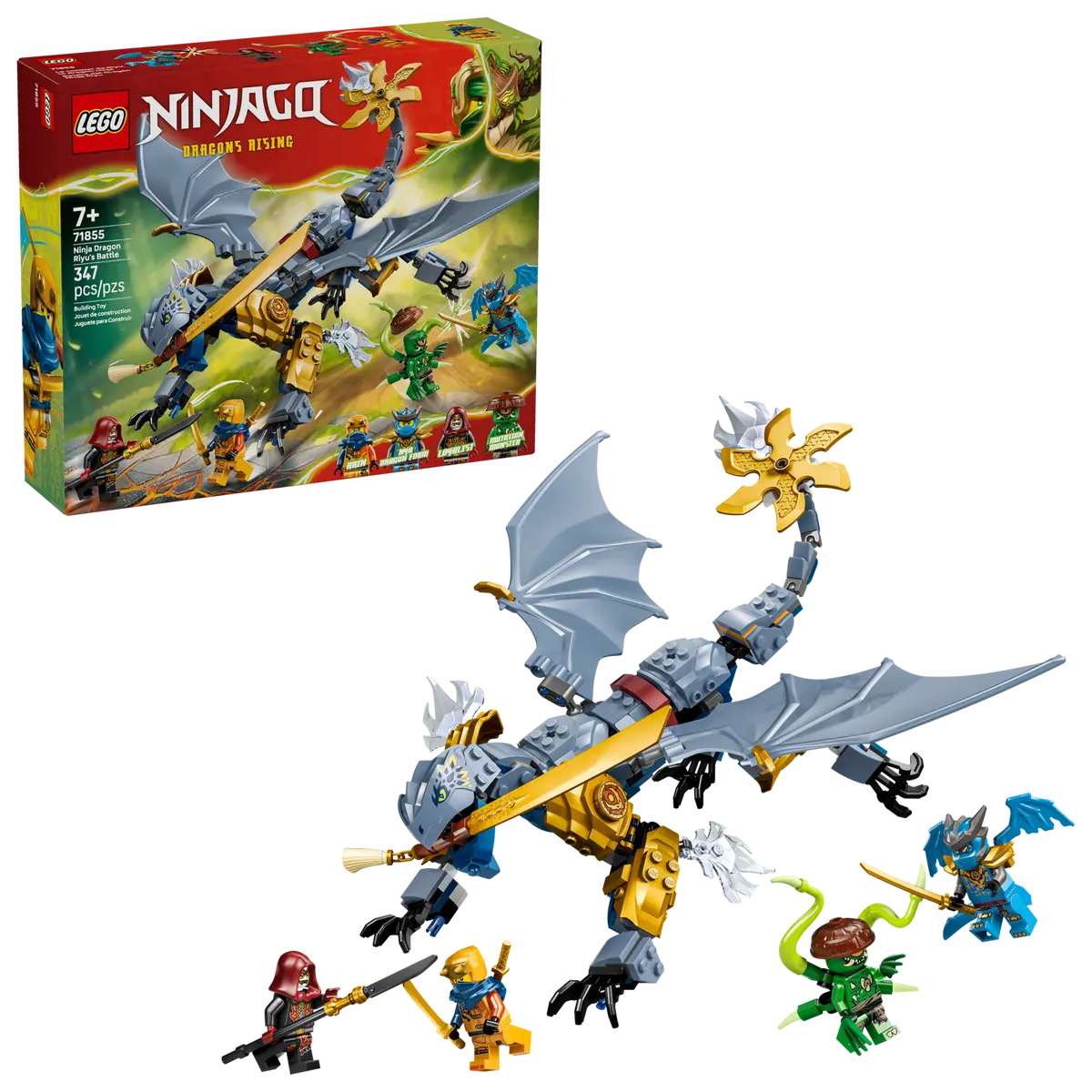 Lego Ninjago Ninja Dragon Riyu's Battle