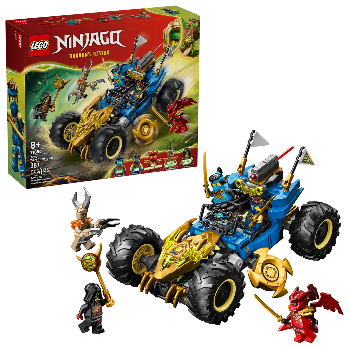 Lego Ninjago Jay's Transforming Car