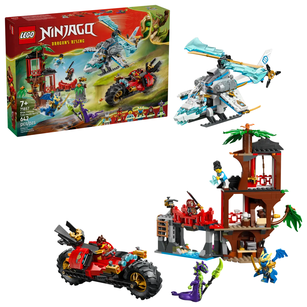 Lego Ninjago Ninja Vehicle Tree House Battle