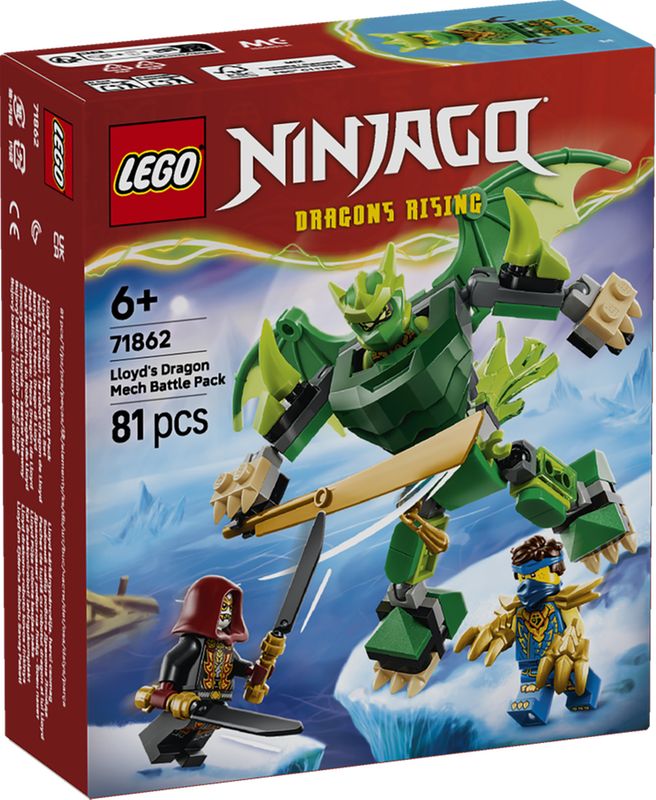 Lego Ninjago Lloyd's Dragon Mech Battle Pack