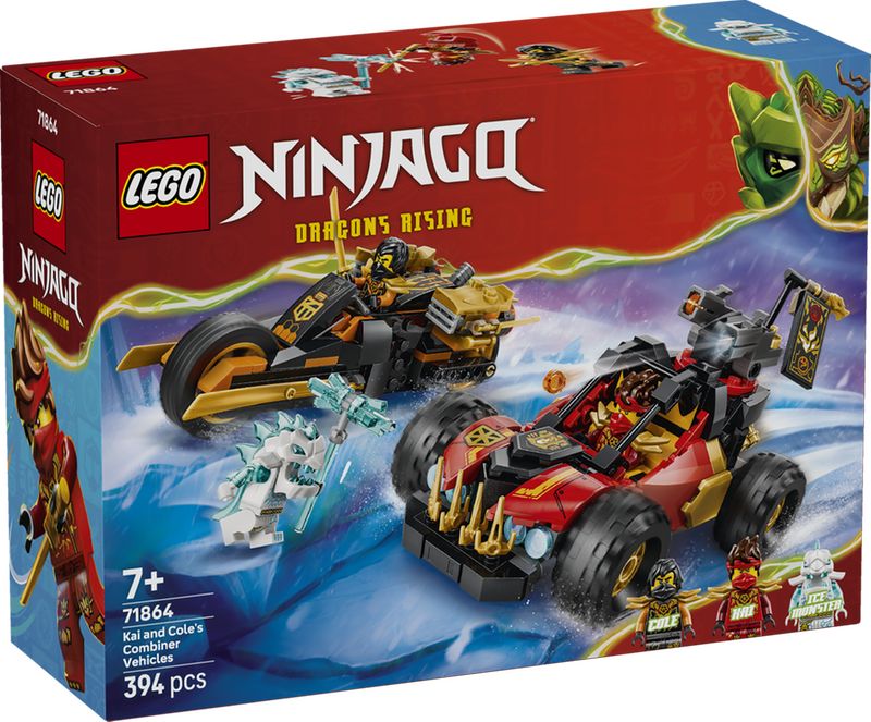 Lego Ninjago Kai And Cole's Combiner Vehicles