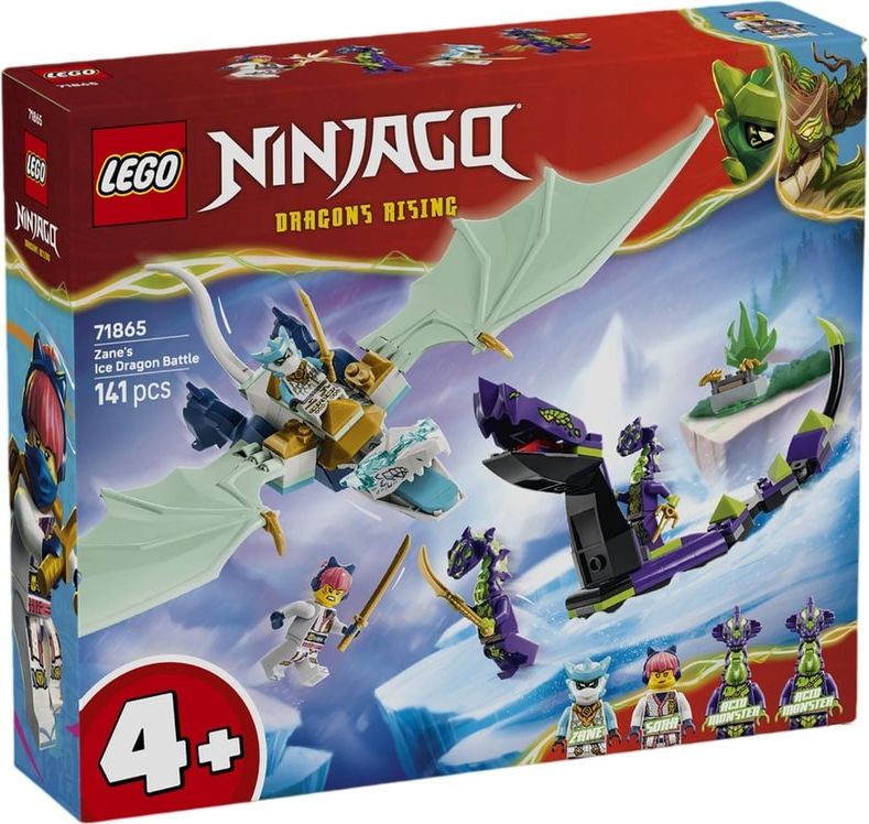 Lego Ninjago Zane's Ice Dragon Battle