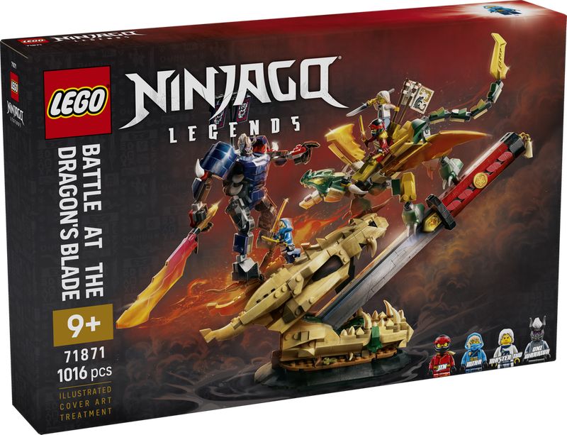 Lego Ninjago Battle At The Dragon's Blade