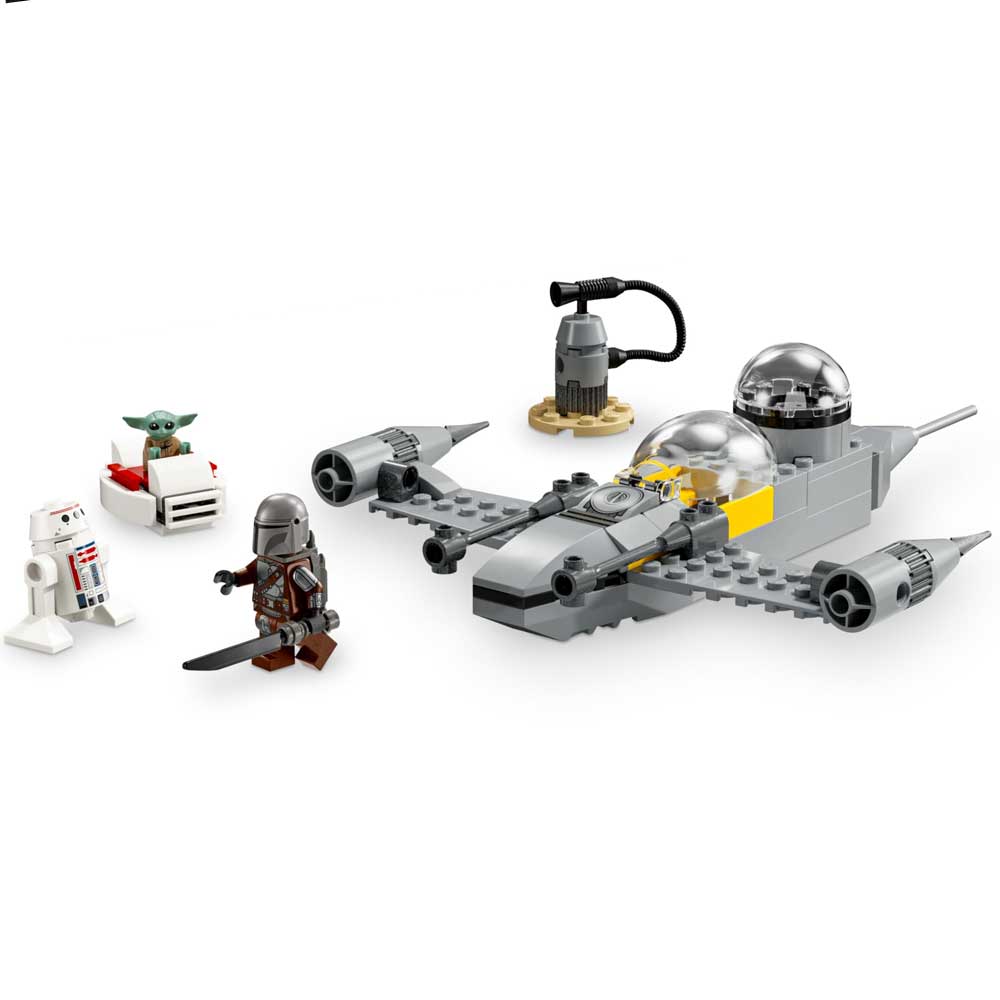 Lego Star Wars Mando and Grogu's N-1 Starfighter