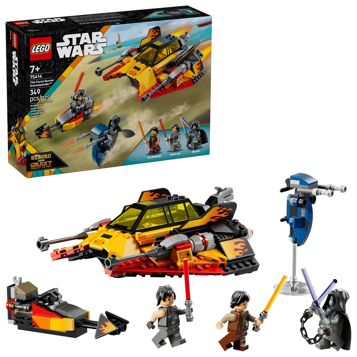 Lego Star Wars The Force Burner Snowspeeder