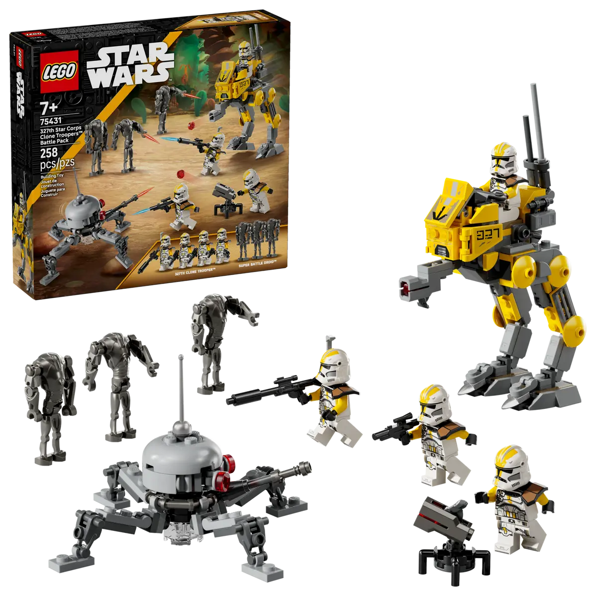Lego Star Wars 327th Star Corps Clone Troopers Battle Pack