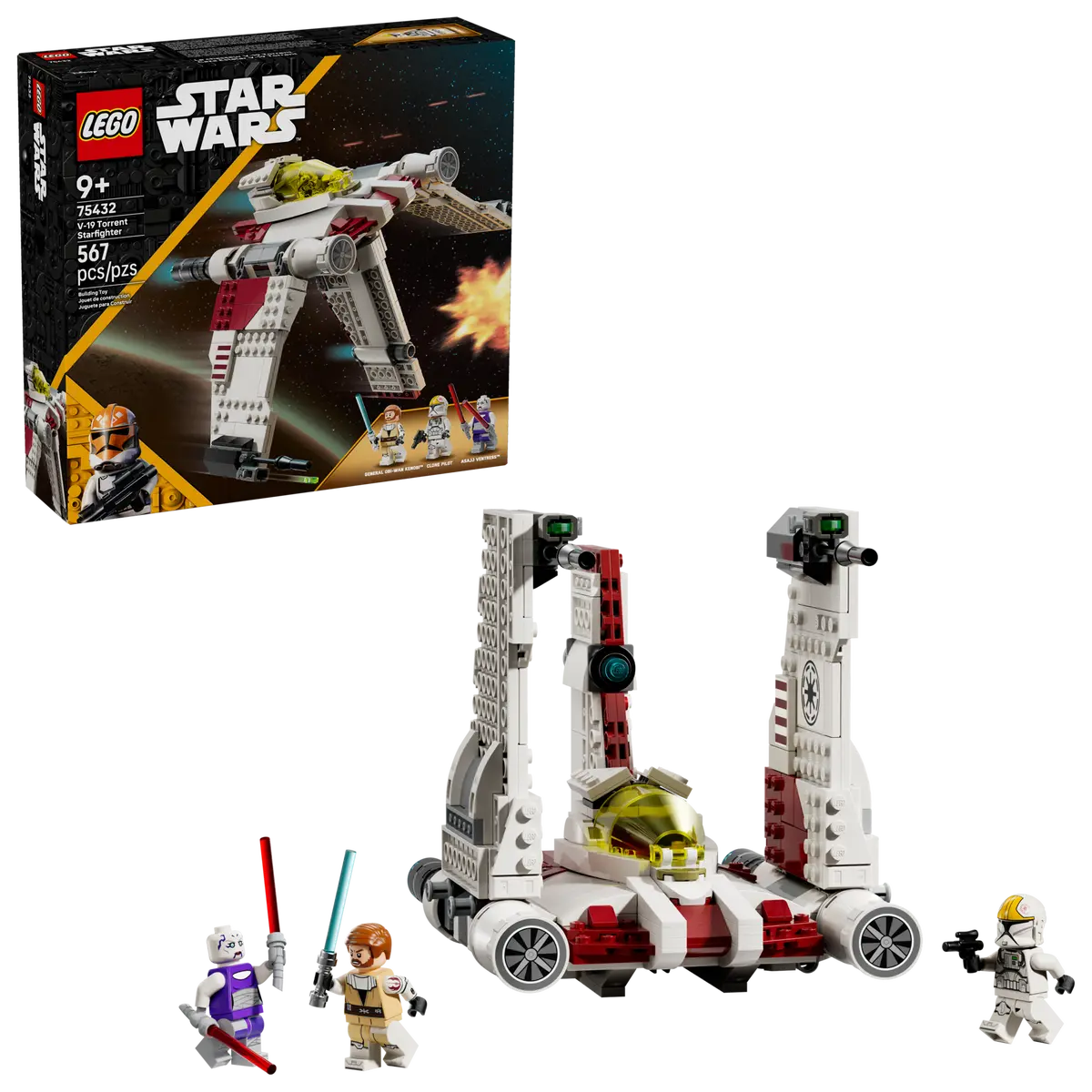 Lego Star Wars V-19 Torrent Starfighter