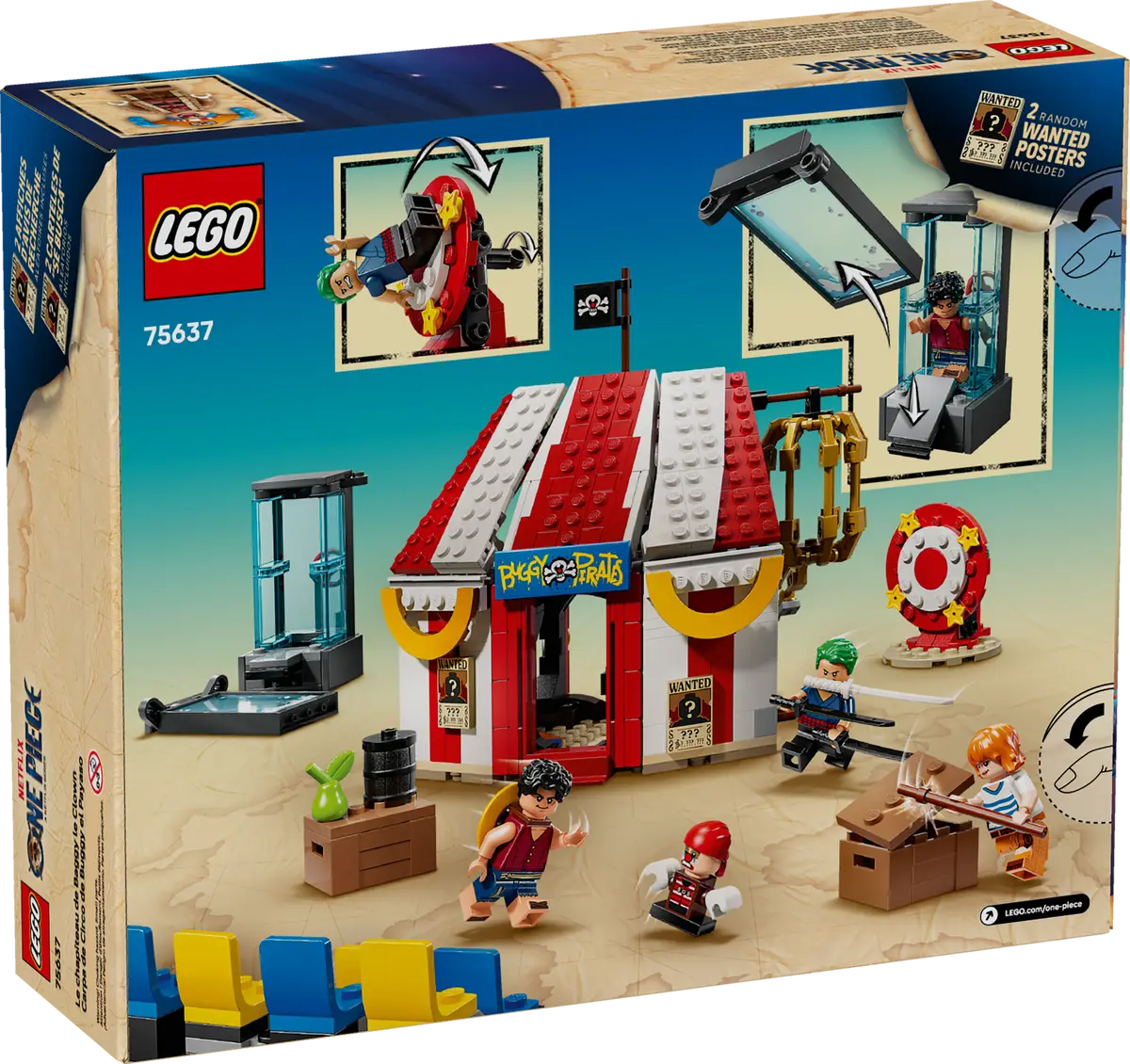 Lego One Piece Buggy The Clown's Circus Tent