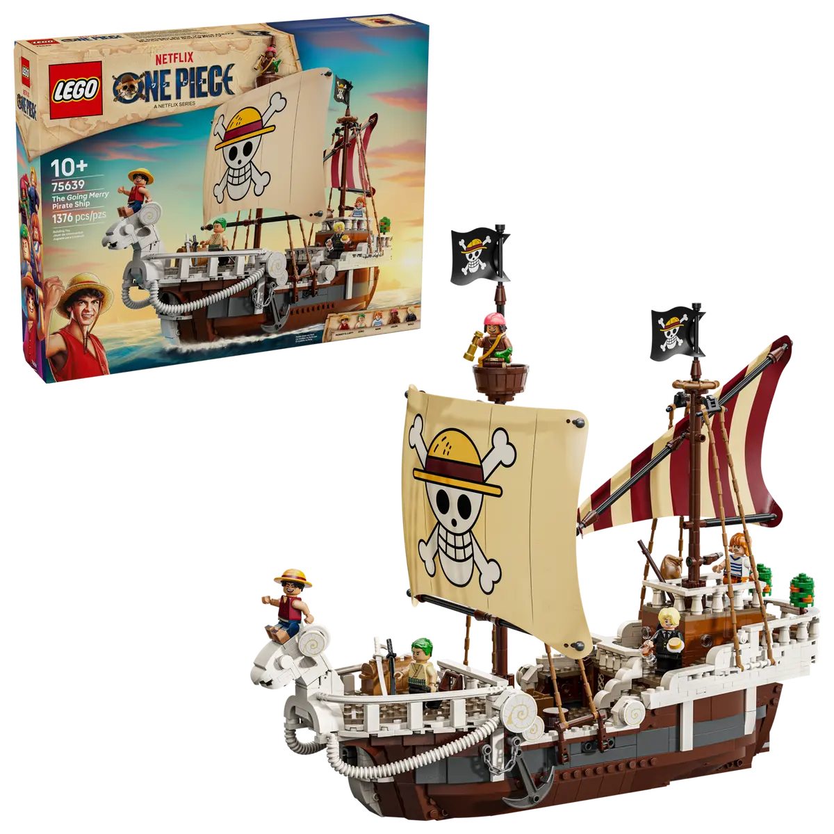 Lego One Piece The Going Merry Pirate Ship