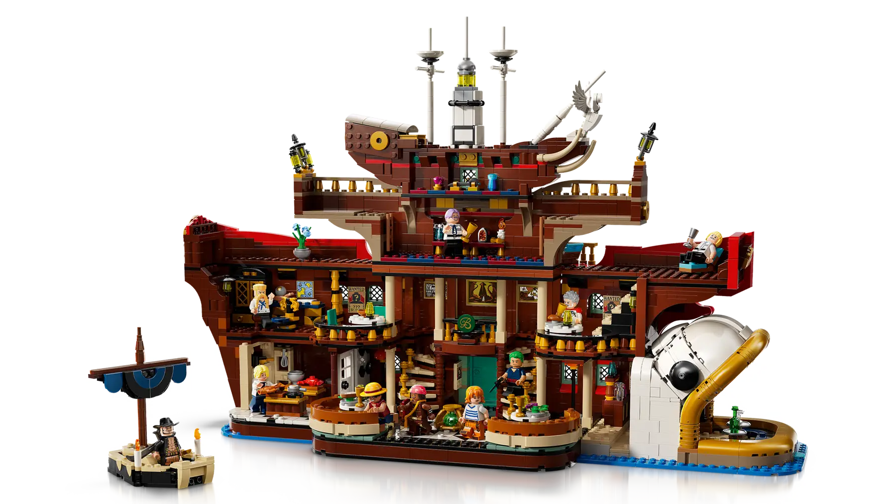 Lego One Piece The Baratie Floating Restaurant