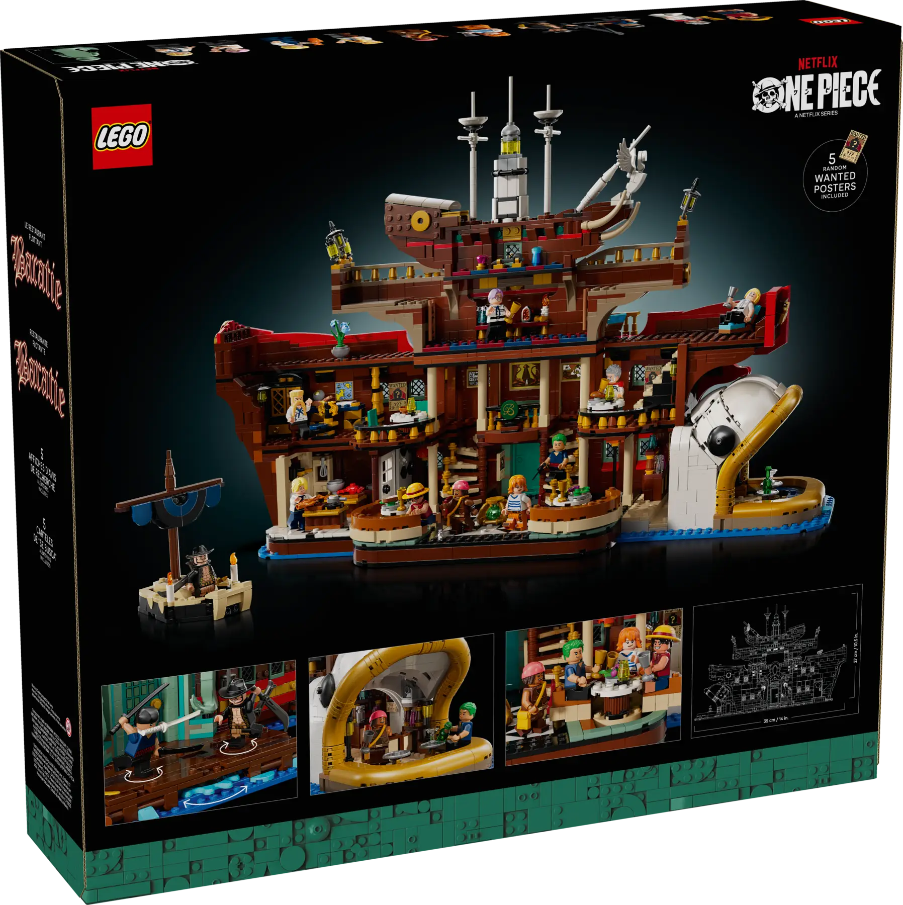 Lego One Piece The Baratie Floating Restaurant