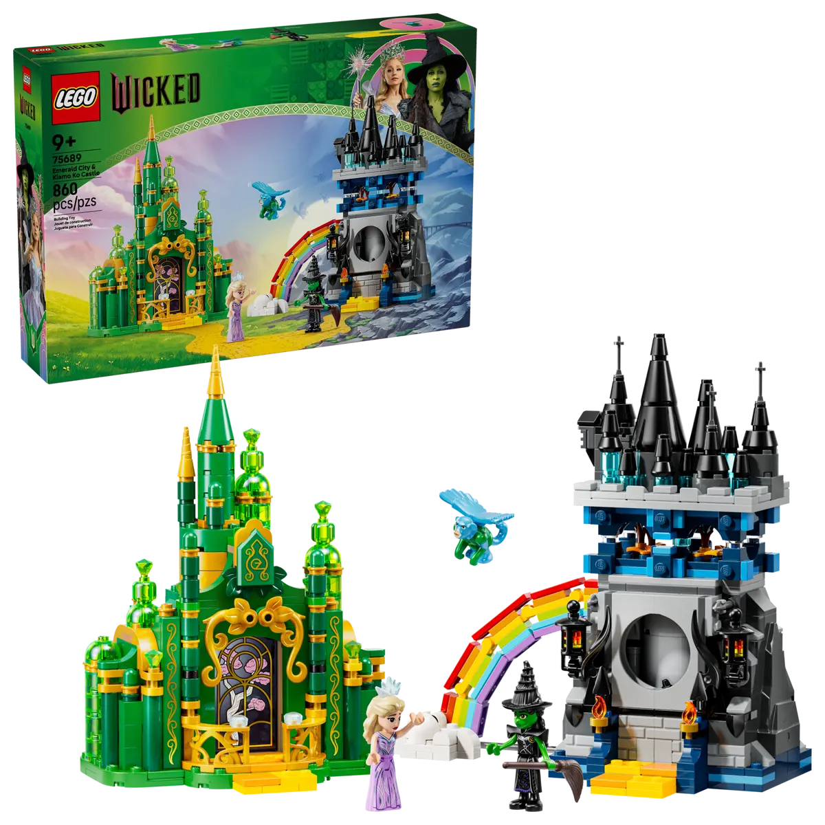 Lego Wicked Emerald City & Kiamo Ko Castle