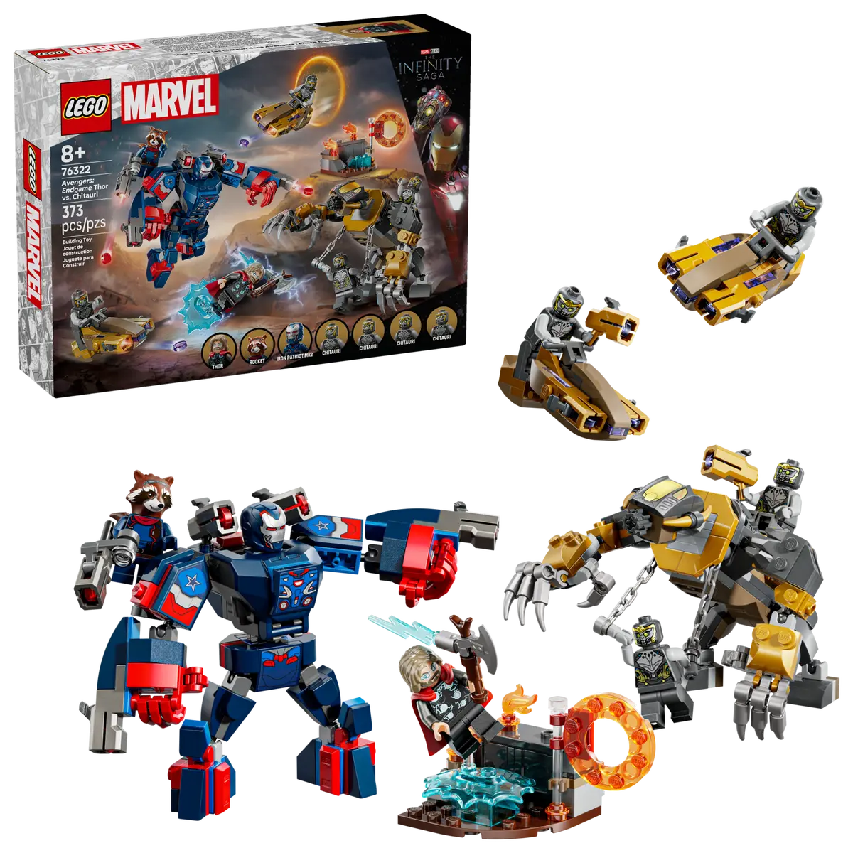 Lego Marvel Avengers - Endgame Thor vs Chitauri