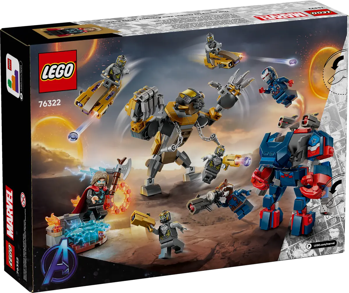 Lego Marvel Avengers - Endgame Thor vs Chitauri