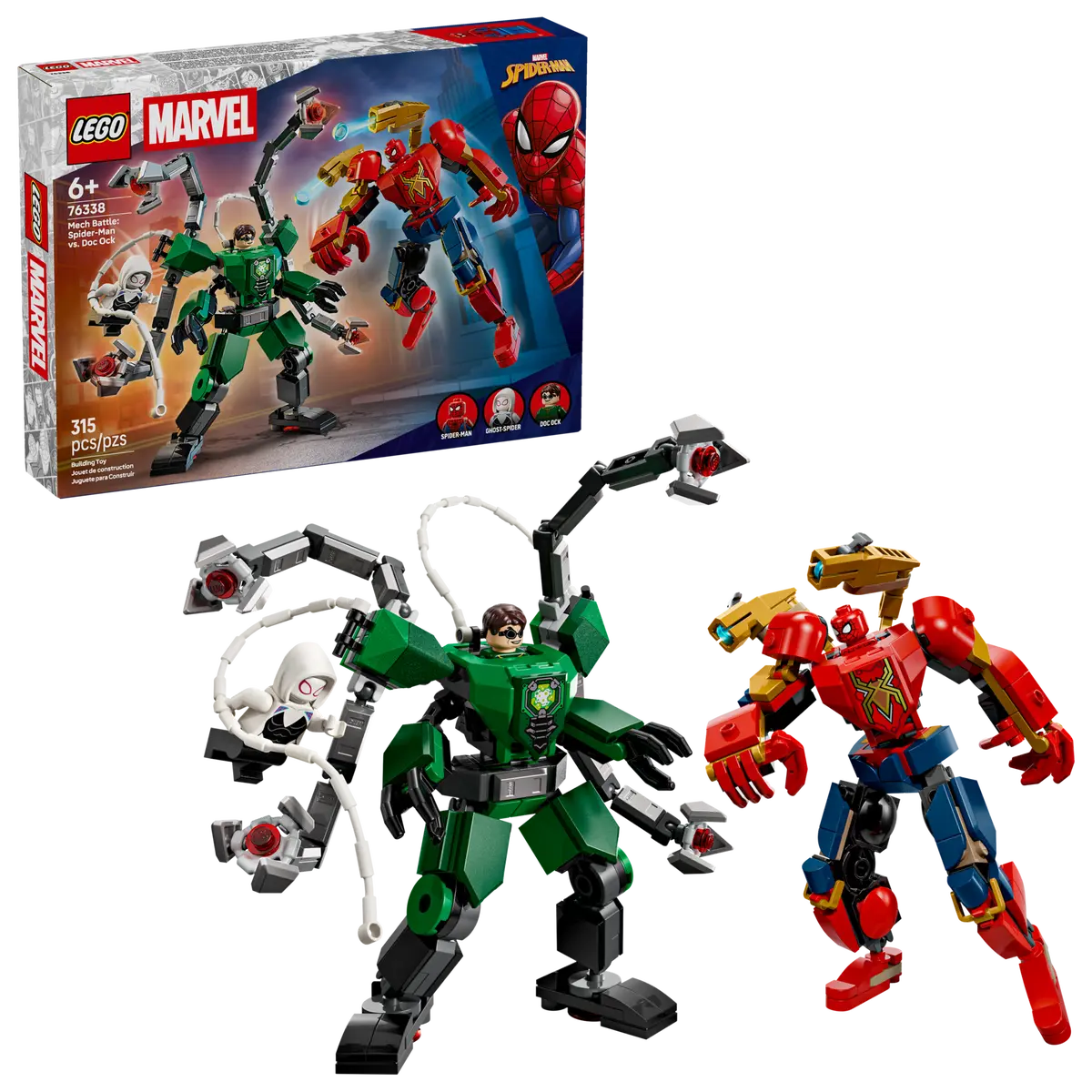 Lego Marvel Mech Battle Spider-Man vs. Doc Ock