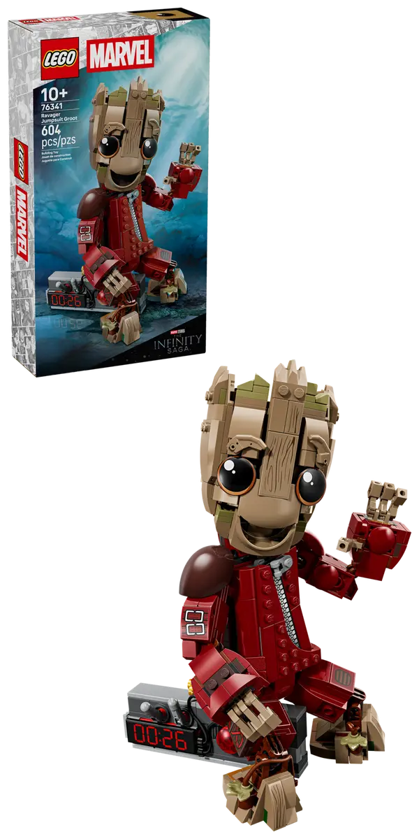 Lego Marvel Ravager Jumpsuit Groot