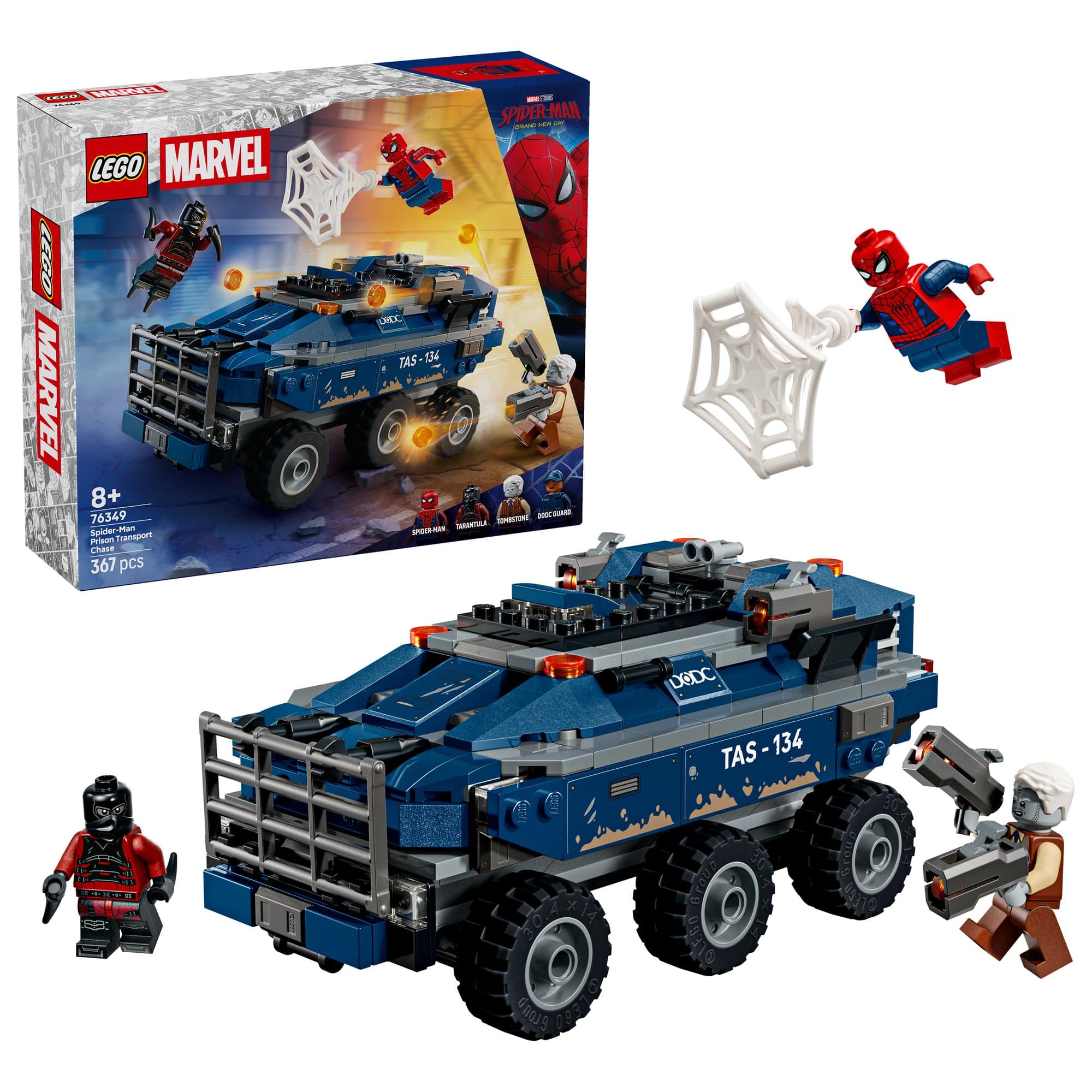 Lego Marvel Spider-Man Prison Transport