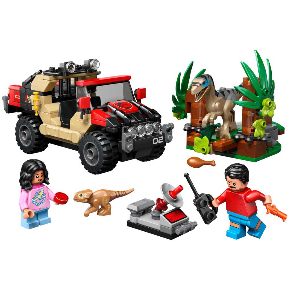 Lego Jurassic Word Raptor Off-Road Escape