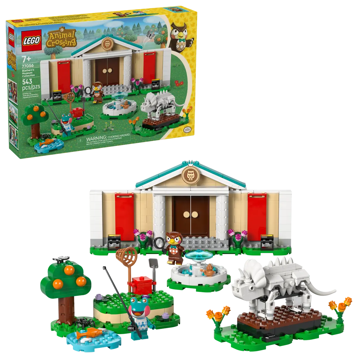 Lego Animal Crossing Blathers’s Museum Collection