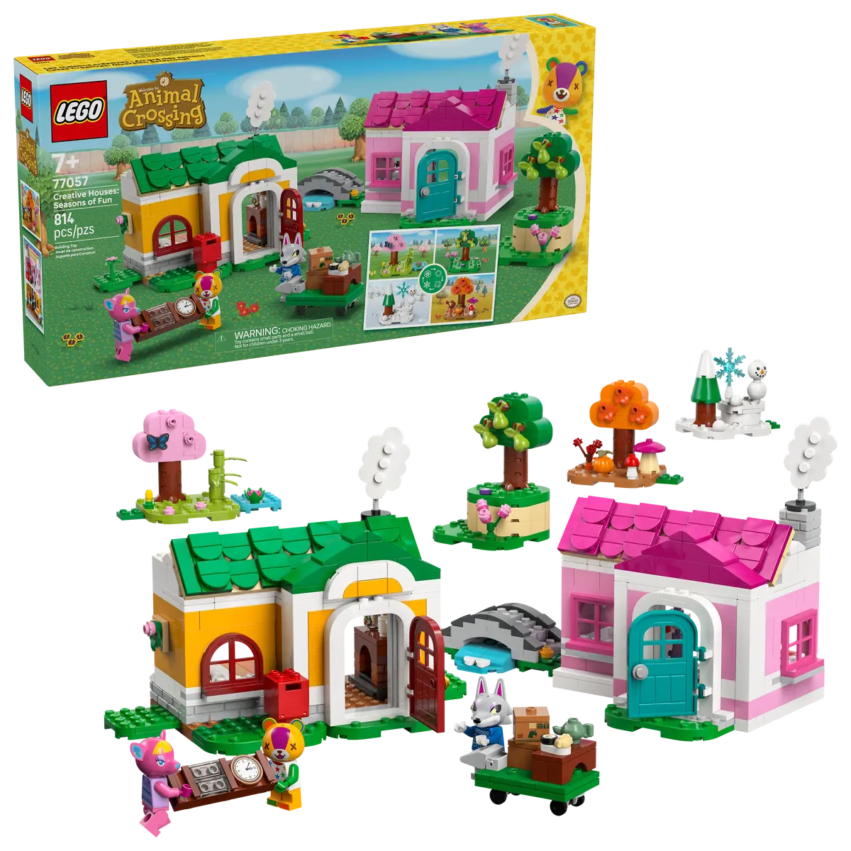 Lego Animal Crossing Creative House - Seasons Of Fun