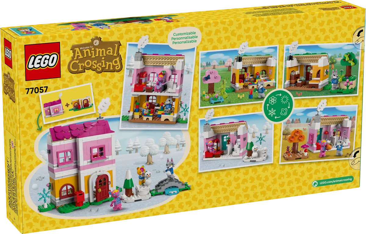 Lego Animal Crossing Creative House - Seasons Of Fun