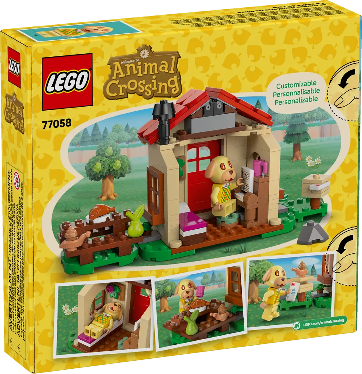 Lego Animal Crossing Goldie’s Cozy House