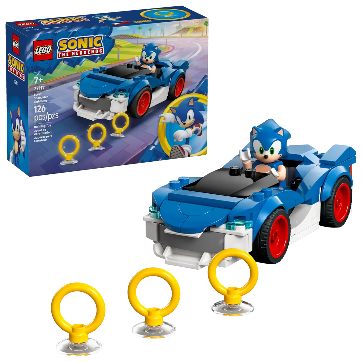 Lego Sonic the Hedgehog Sonic Speedster Lightning