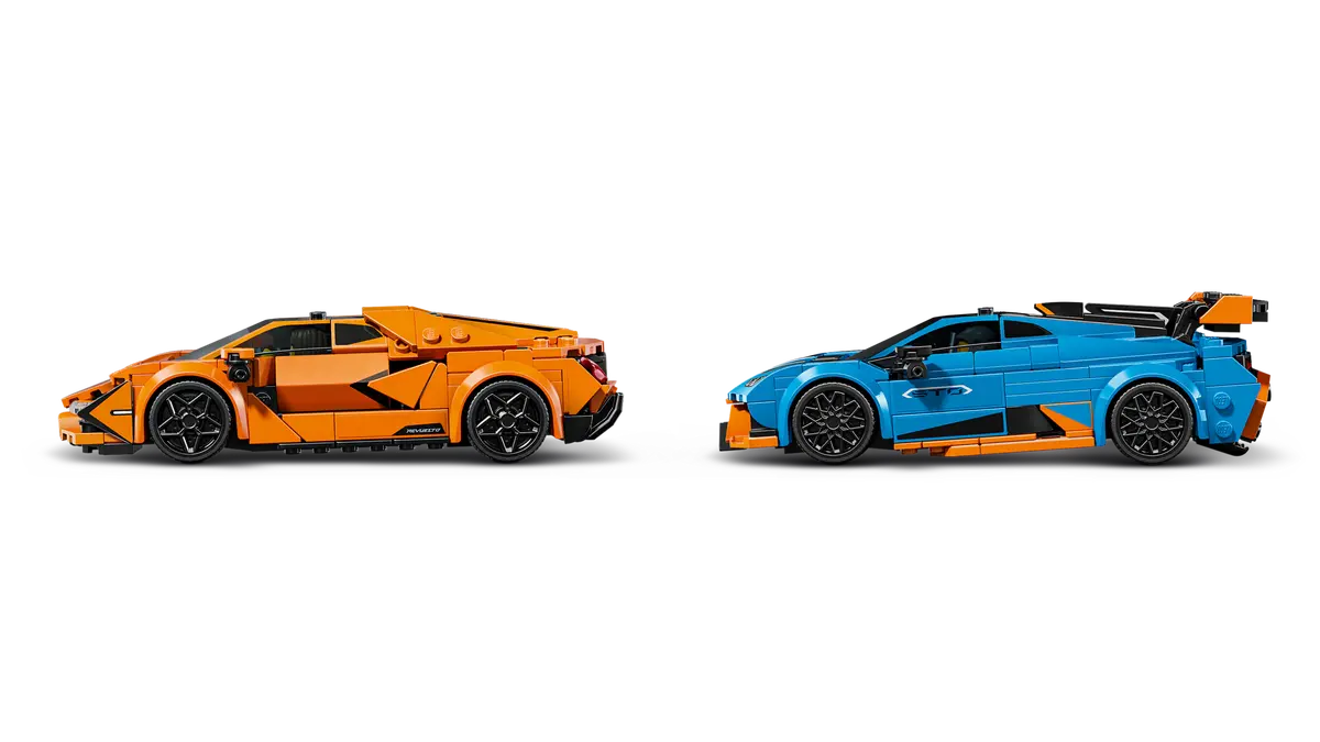 Lego Speed Champions Lamborghini Revuelto & Huracan Sto