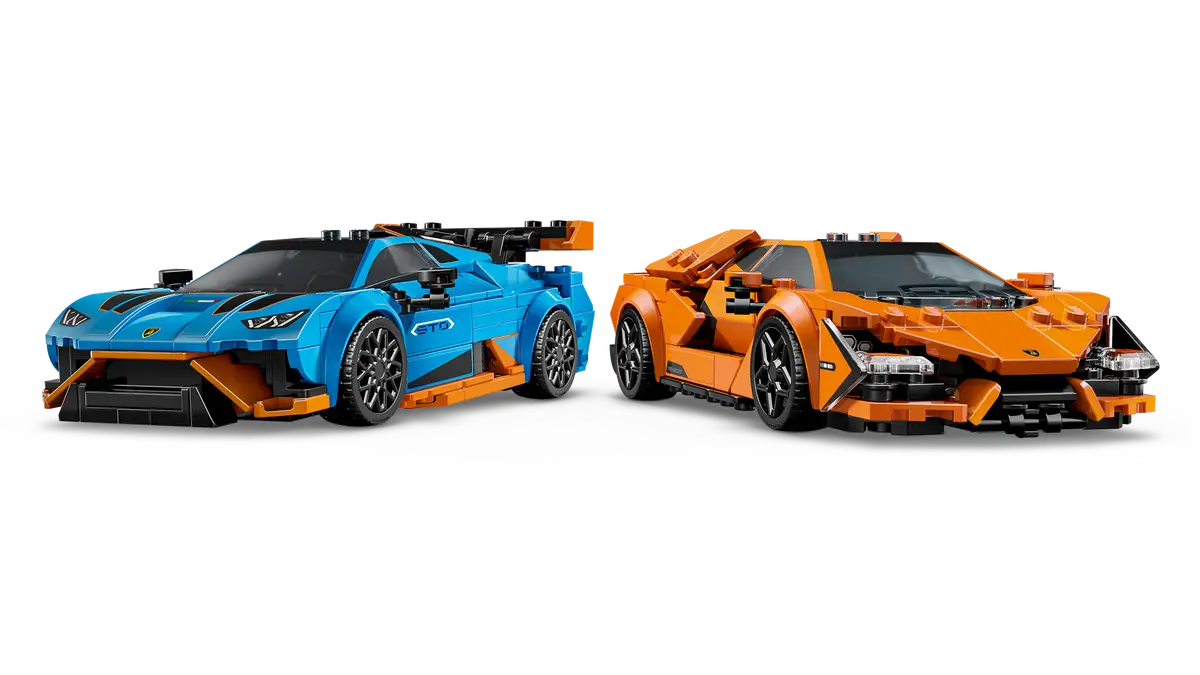 Lego Speed Champions Lamborghini Revuelto & Huracan Sto
