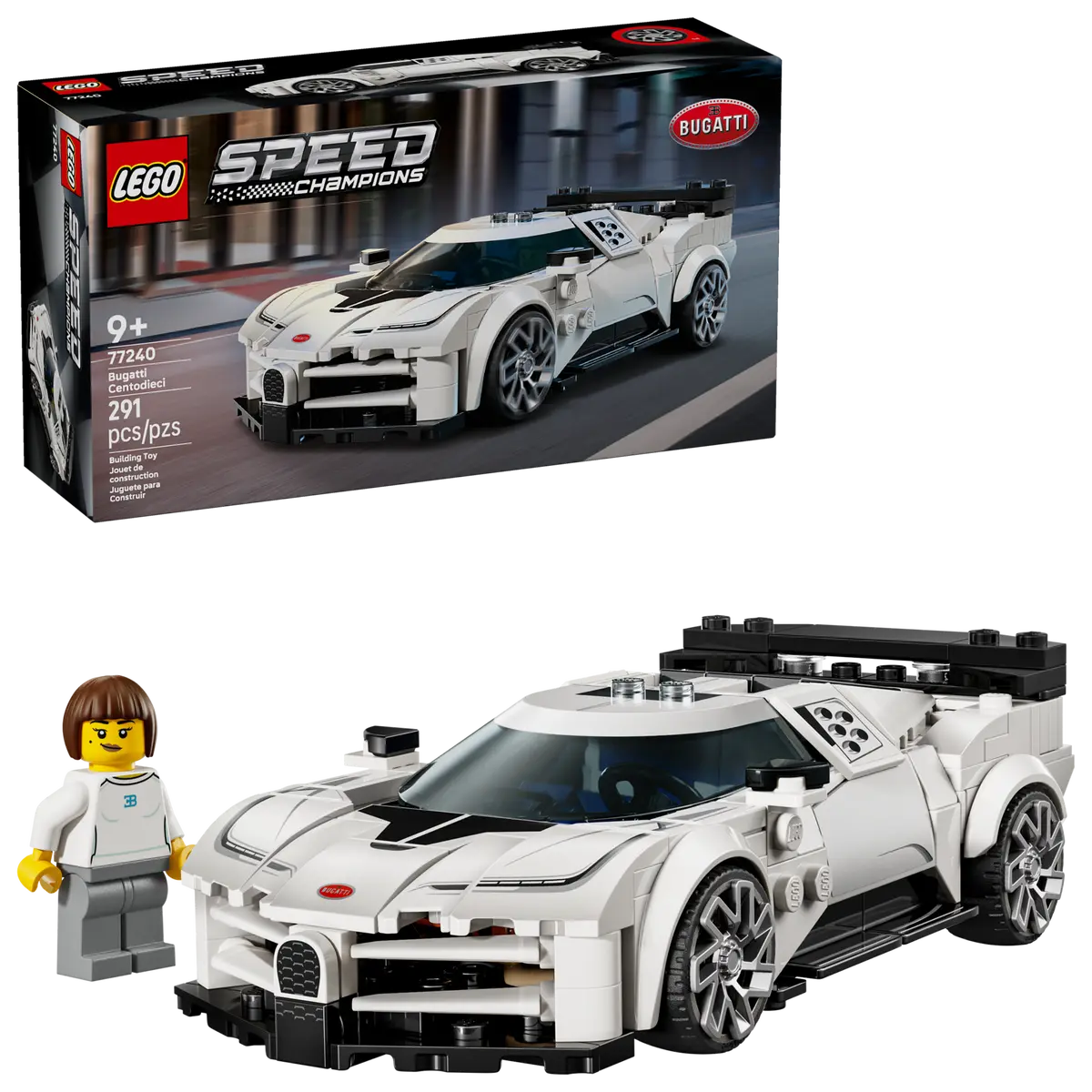 Lego Speed Champions Bugatti Centodieci Hyper Sports Car