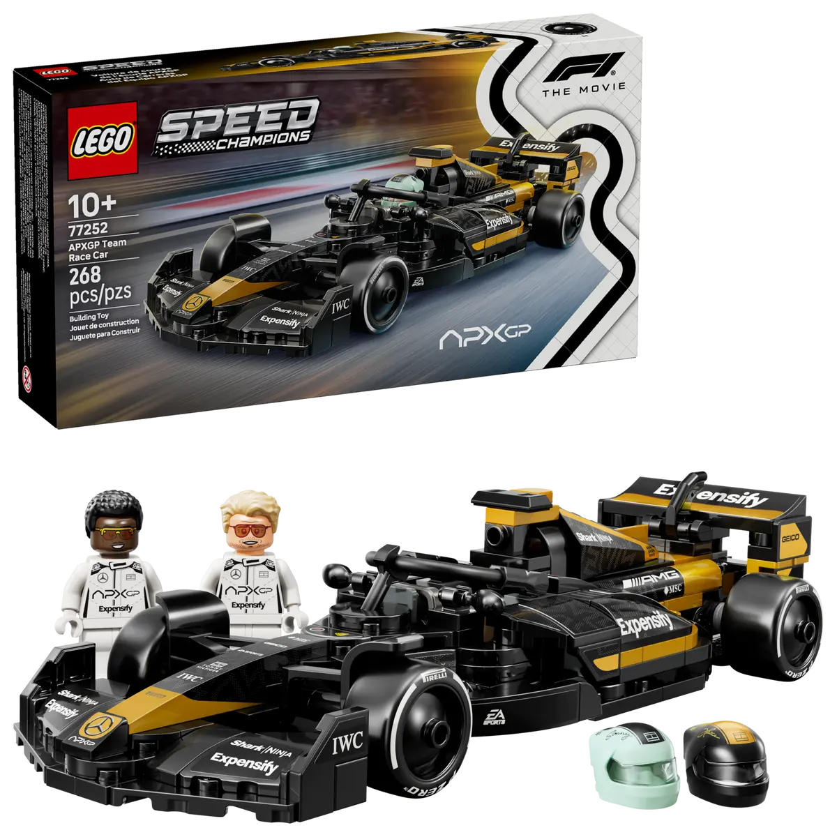 Lego Speed Champions APXGP Team Race Car from F1 The Movie