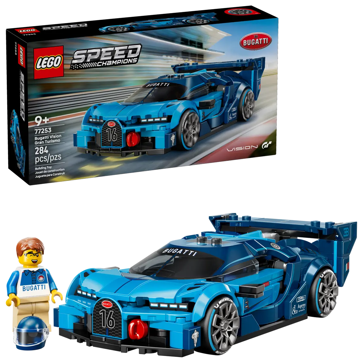 Lego Speed Champions Bugatti Vision GT Hyper Sports Car