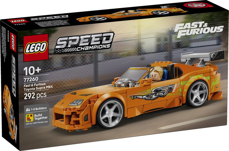 Lego Speed Champions The Fast And The Furious Toyota Supra Mk4