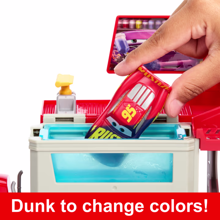 Disney And Pixar Color Changers Mobile Paint Shop Mack Playset