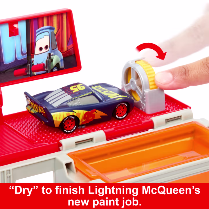 Disney And Pixar Color Changers Mobile Paint Shop Mack Playset