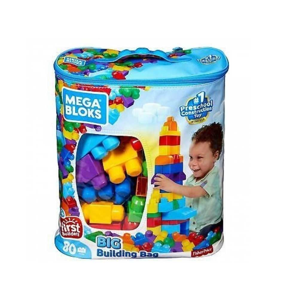 Megablok Core Big Building Bag (80 Pcs) - Classic