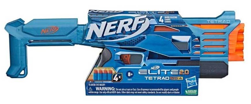 Nerf Elite 2.0 Tetrad QS-4